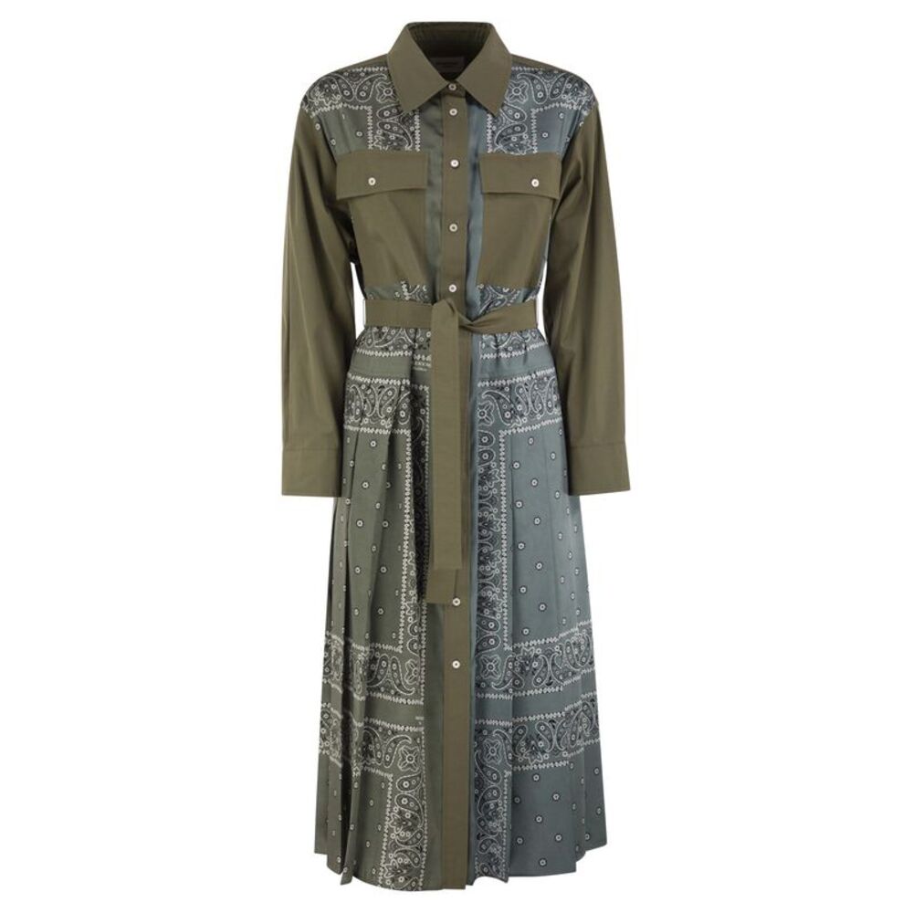 Weekend Maxmara Women Wkdmanto - Bandana-Print Shirt Dress